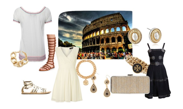 Roman Ruins in Style For Spring