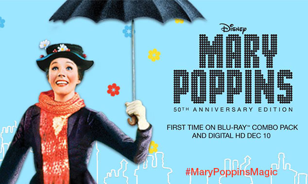 Mary Poppins Celebrates 50 Years With an Anniversary Edition #MaryPoppinsMagic