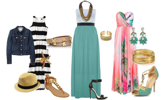 Dress it Up, Dress it Down.  Quick Ways to Wear a Maxi Dress