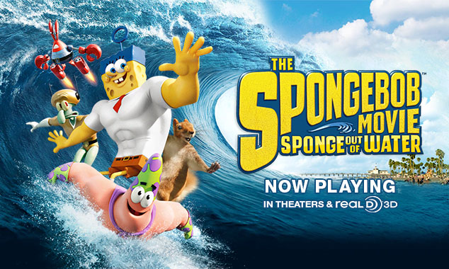 The SpongeBob Movie: Sponge Out of Water Coming to Theaters Today!