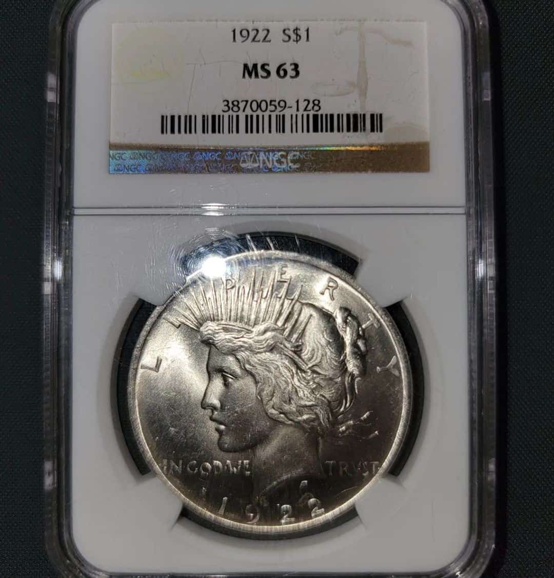 ‘Liberty’ 1922 Silver Dollar Value